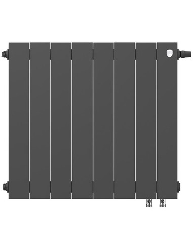 Биметаллический радиатор Royal Thermo PianoForte Noir Sable VDR 500 х8
