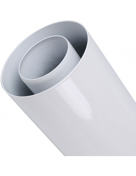 Труба с наконечником BAXI Ø60/100 - 1100мм антилёд выступ дымовой трубы 350 мм