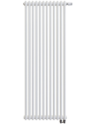 Радиатор трубчатый Zehnder Charleston 2180/12 V001/V002 1/2" RAL9016 (кроншт. в компл.)