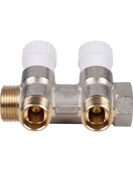 Коллектор распределительный STOUT 3/4", 2 вых 1/2"