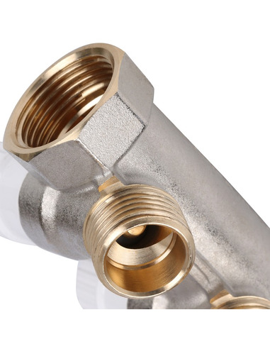 Коллектор распределительный STOUT 3/4", 2 вых 1/2"