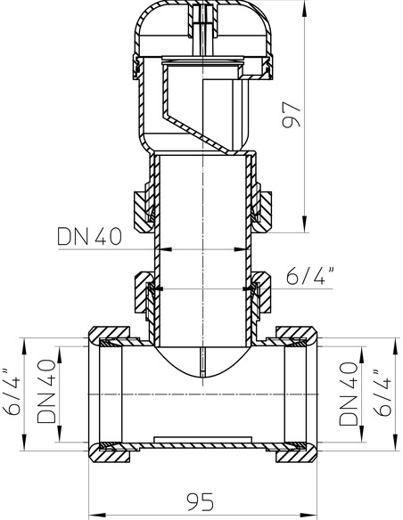 Клапан вентиляционный HL904T
