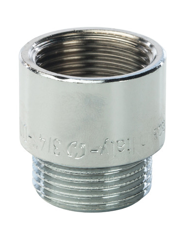 Удлинитель хромированный STOUT 3/4"х20 ВР-НР