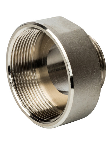 Переходник никелированный STOUT 2"х1 1/4" ВР-НР