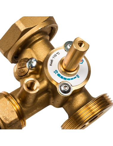 Насосная группа STOUT с приводным смесителем 1" без насоса (реверс)