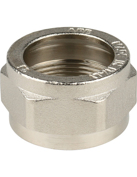 Тройник переходной STOUT 26x3/4"х26 НР для металлопластиковых труб обжим