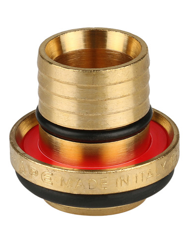 Тройник переходной STOUT 26x3/4"х26 НР для металлопластиковых труб обжим