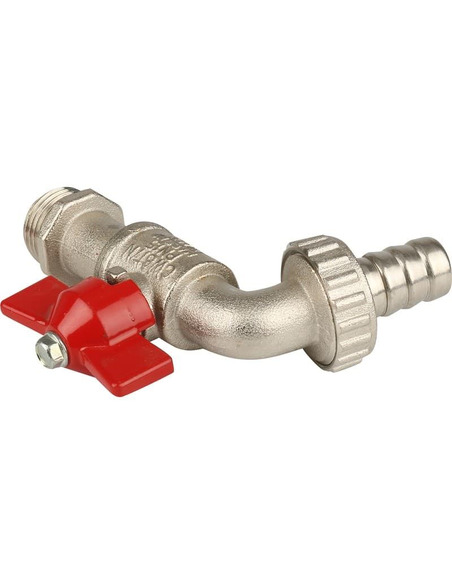 Кран шаровой ITAP GAR 168 3/4" со штуцером (бабочка)