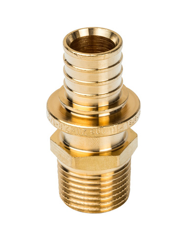 Переходник STOUT 20x1/2" НР для труб из сшитого полиэтилена