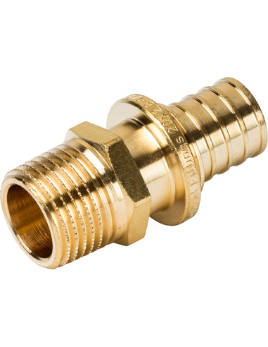 Переходник STOUT 20x1/2" НР для труб из сшитого полиэтилена