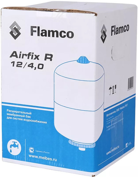 Расширительный бак Flamco Airfix R 12, 10 бар