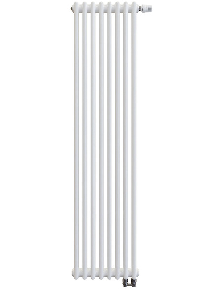 Радиатор трубчатый Zehnder Charleston 2180/08 V001/V002 1/2" RAL9016 (кроншт. в компл.)