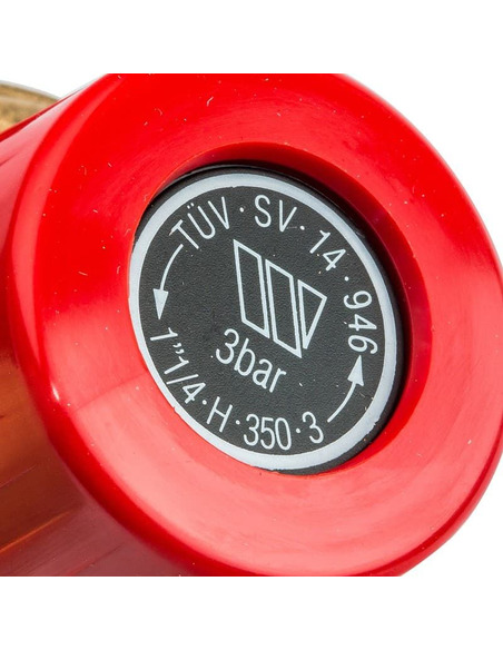 Клапан предохранительный STOUT 1 1/4"х1 1/2" 3 бар