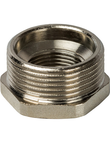 Футорка никелированная STOUT 1 1/4"х3/4" НР-ВР