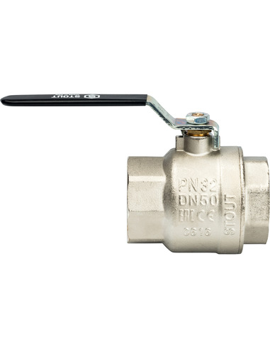 Кран шаровой STOUT полнопроходной 2" ВР-ВР (рычаг)