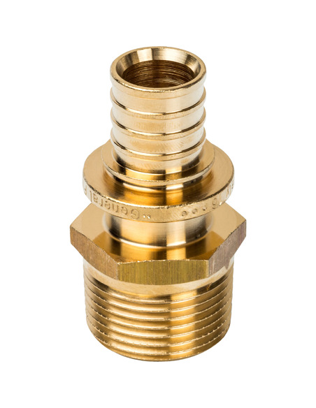 Переходник STOUT 20x3/4" НР для труб из сшитого полиэтилена