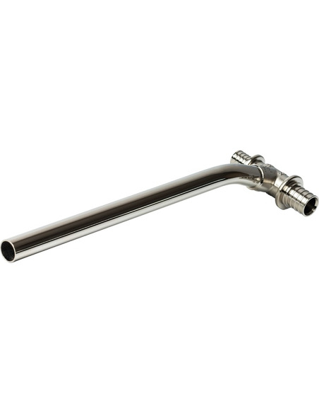 Трубка для подключения радиатора Т-образная STOUT 16/15/20 для труб из сшитого полиэтилена