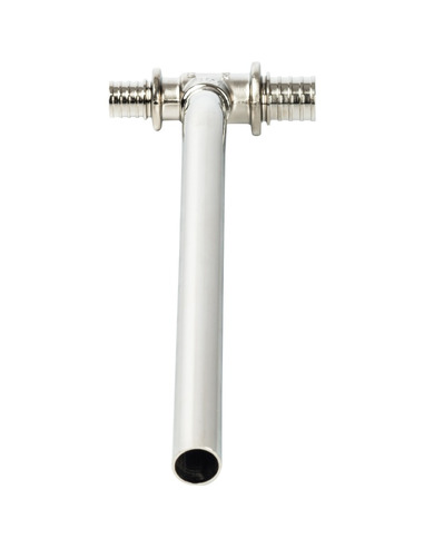 Трубка для подключения радиатора Т-образная STOUT 16/15/20 для труб из сшитого полиэтилена