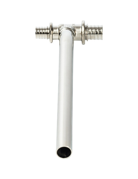 Трубка для подключения радиатора Т-образная STOUT 16/15/20 для труб из сшитого полиэтилена