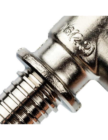 Трубка для подключения радиатора Т-образная STOUT 16/15/20 для труб из сшитого полиэтилена