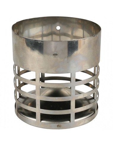 Решетка из нержавейки BAXI Ø80 для дымоотводящей трубы