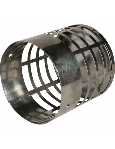 Решетка из нержавейки BAXI Ø80 для дымоотводящей трубы