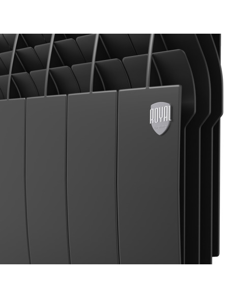 Биметаллический радиатор Royal Thermo BiLiner Noir Sable VDR 350 х6
