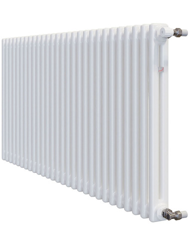 Радиатор трубчатый Zehnder Charleston 2056/28 1270/7610 1/2" RAL9016 (кроншт. в компл.)