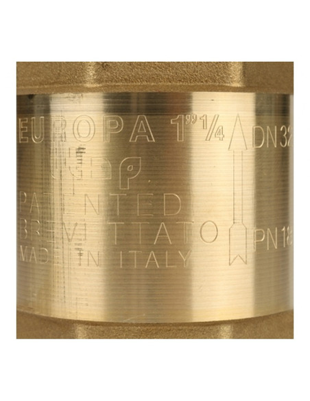Клапан обратный ITAP EUROPA 100 1 1/4" с металлическим седлом