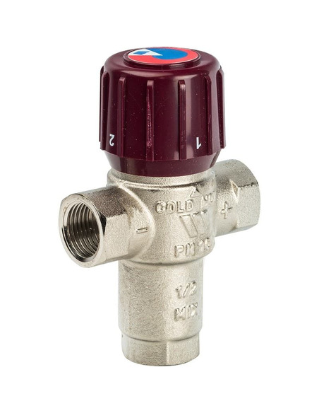 Термостатический смесительный клапан Watts AM62C AQUAMIX 42-60°C, 1/2" ВР, Kvs 1,5