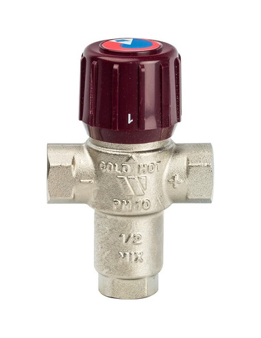 Термостатический смесительный клапан Watts AM62C AQUAMIX 42-60°C, 1/2" ВР, Kvs 1,5