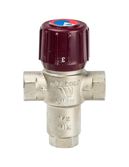 Термостатический смесительный клапан Watts AM62C AQUAMIX 42-60°C, 1/2" ВР, Kvs 1,5