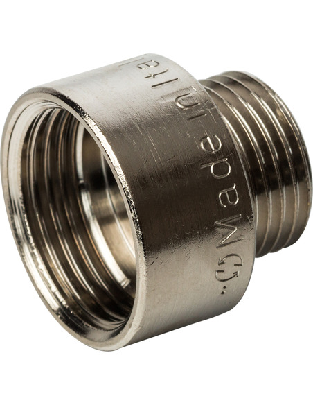 Переходник никелированный STOUT 3/4"х1/2" ВР-НР