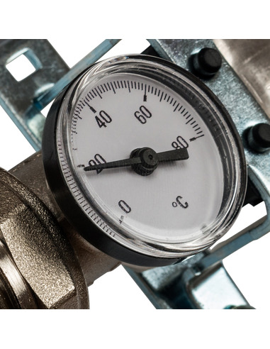 Коллектор STOUT из нержавеющей стали в сборе без расходомеров 11 вых.