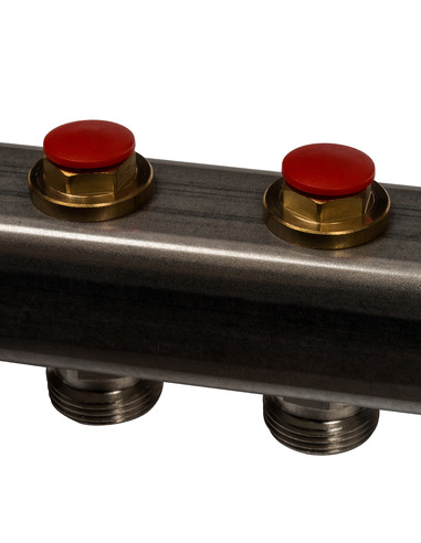 Коллектор STOUT из нержавеющей стали в сборе без расходомеров 11 вых.