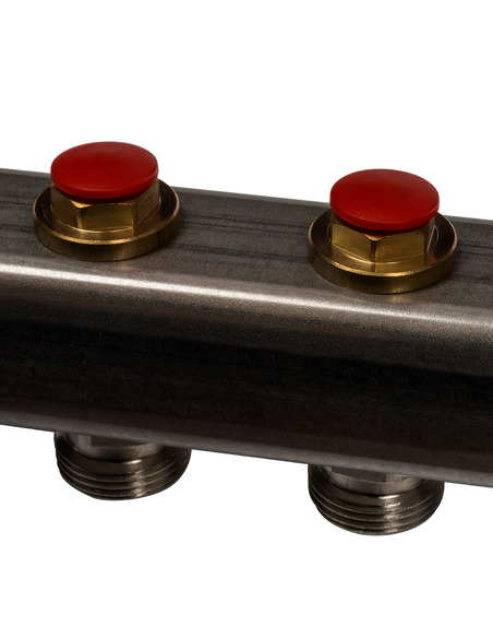 Коллектор STOUT из нержавеющей стали в сборе без расходомеров 11 вых.