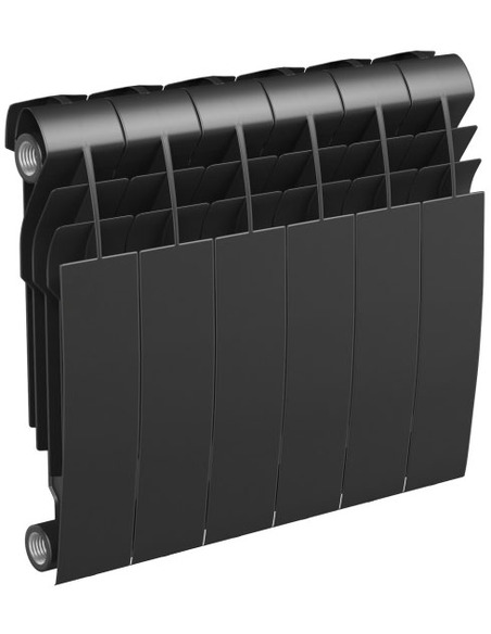 Биметаллический радиатор Royal Thermo BiLiner Noir Sable 350 х6
