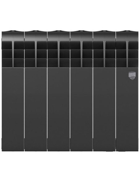Биметаллический радиатор Royal Thermo BiLiner Noir Sable 350 х6