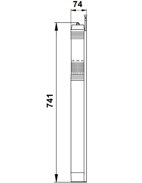 Насос скважинный Grundfos SQ 2-55