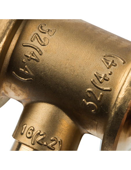 Тройник переходной STOUT 32x16x32 для труб из сшитого полиэтилена