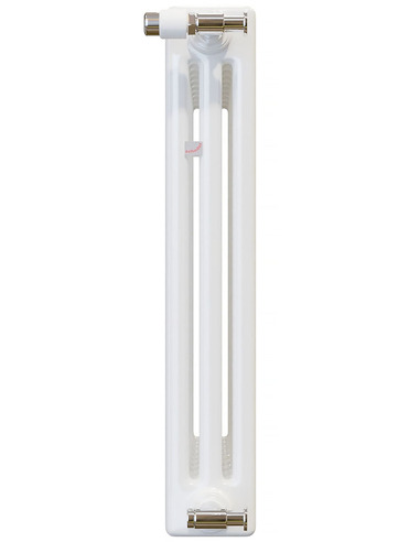 Радиатор трубчатый Zehnder Charleston 3057/12 1270/7610 1/2" RAL9016 (кроншт. в компл.)