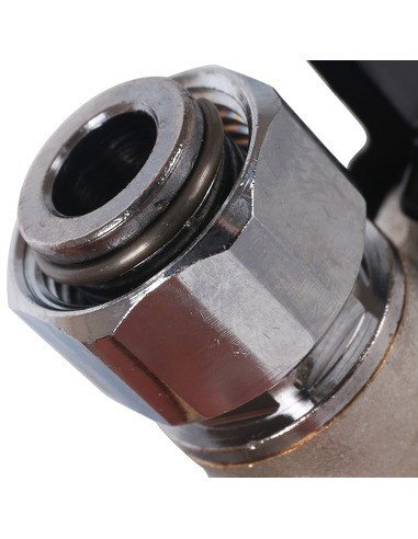 Кран шаровой угловой STOUT 1/2"х1/2" НР-накидная гайка (бабочка)