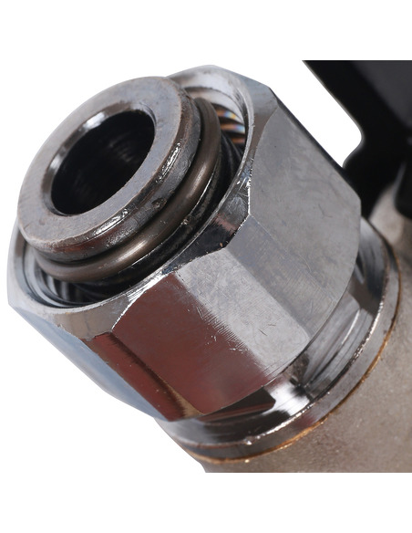 Кран шаровой угловой STOUT 1/2"х1/2" НР-накидная гайка (бабочка)