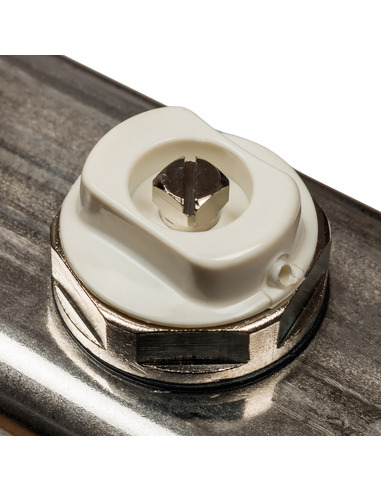 Коллектор STOUT из нержавеющей стали с расходомерами 4 вых. с воздухоотводчиком и сливом