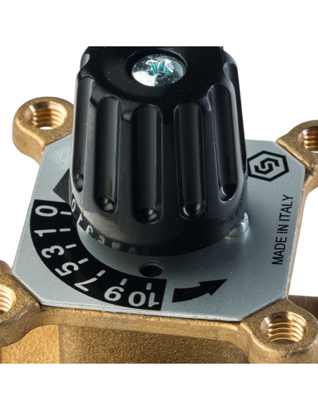 Клапан трехходовой смесительный STOUT 1/2" ВР, Kvs 2,5