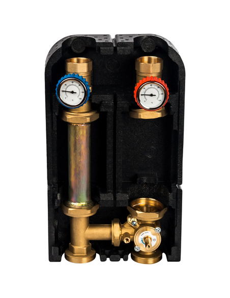 Насосная группа STOUT с приводным смесителем 1 1/4" без насоса