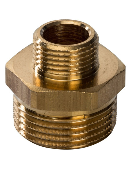 Ниппель переходной STOUT 3/4"х3/8" НР Ниппель переходной STOUT 3/4"х3/8" НР