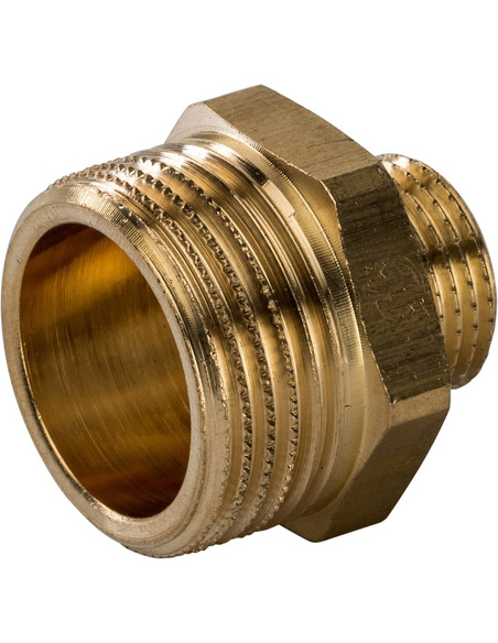 Ниппель переходной STOUT 3/4"х3/8" НР Ниппель переходной STOUT 3/4"х3/8" НР