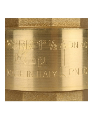 Клапан обратный ITAP YORK 103 1 1/2" с пластиковым седлом