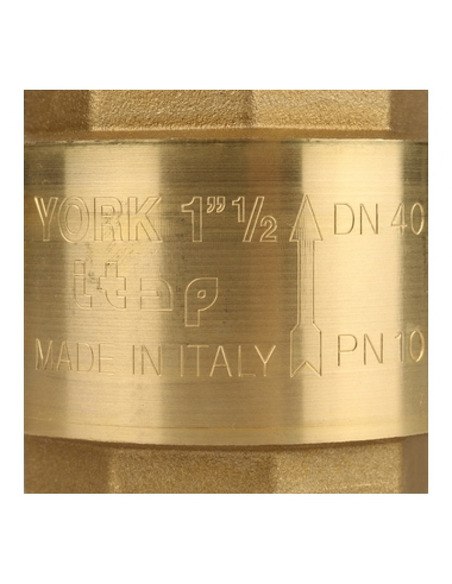 Клапан обратный ITAP YORK 103 1 1/2" с пластиковым седлом
